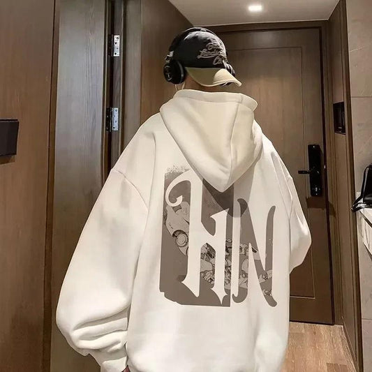 "City Boy" Oversized Hoodie - High Street/Hip Hop Style